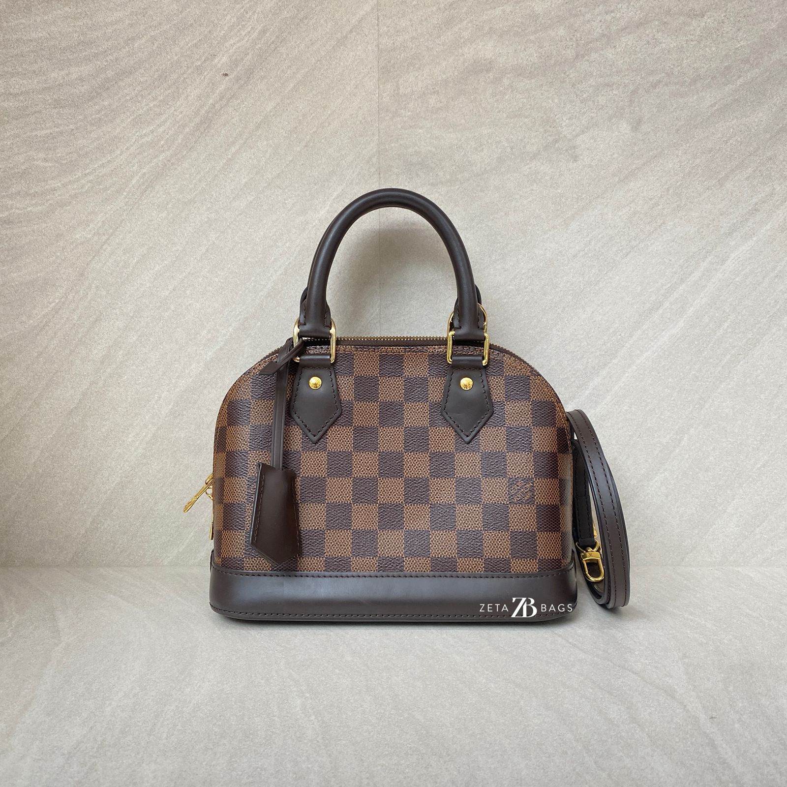 Louis Vuitton Alma BB Damier Ebene GHW