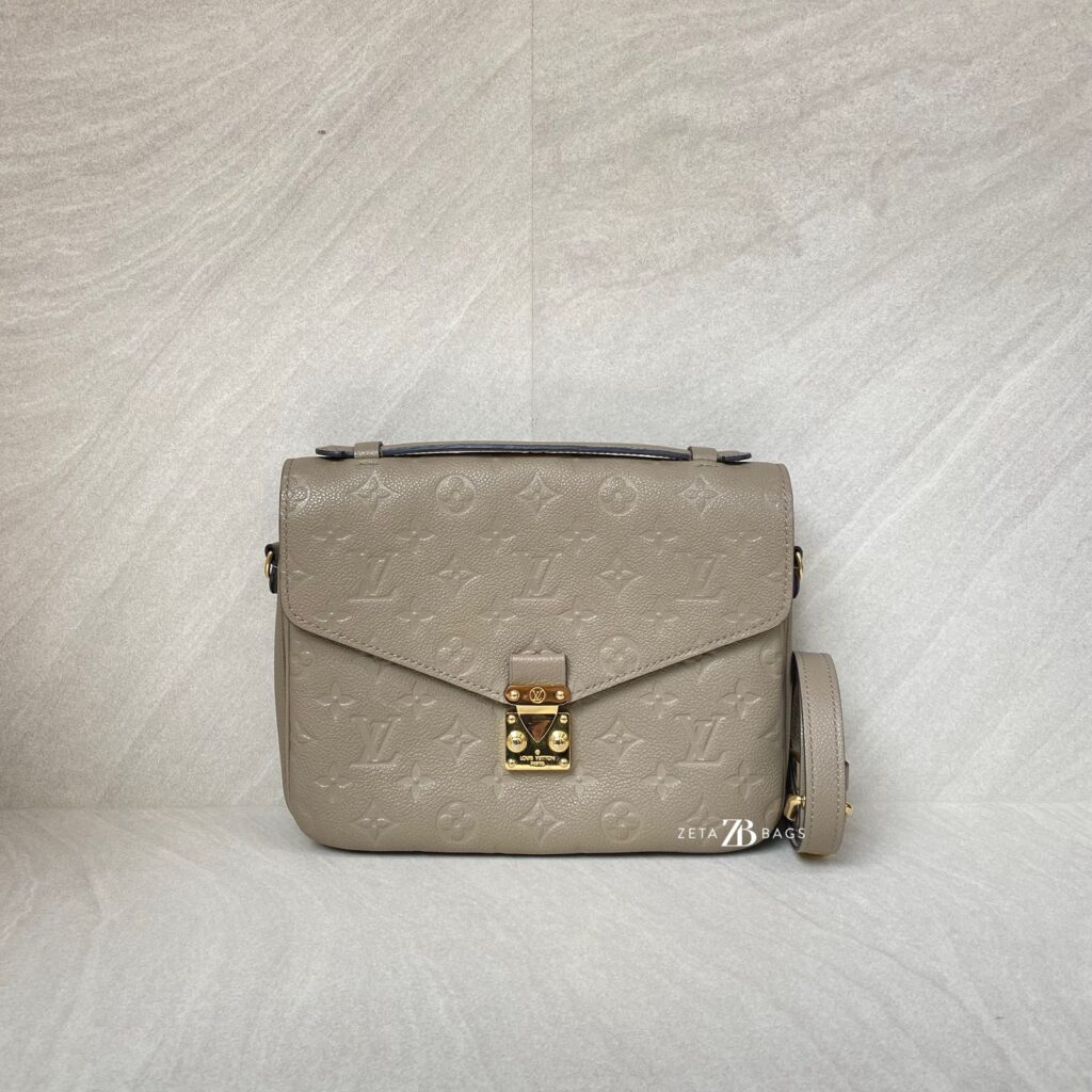 Louis Vuitton Metis MM Monogram Empriente Tourterelle