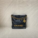 Chanel C22 Mini Lambskin Black GHW