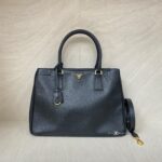Prada Galleria Saffiano Lux Black GHW