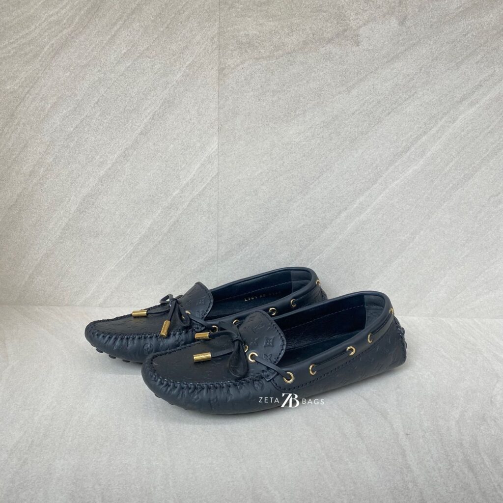 Louis Vuitton Gloria Flats Monogram Black