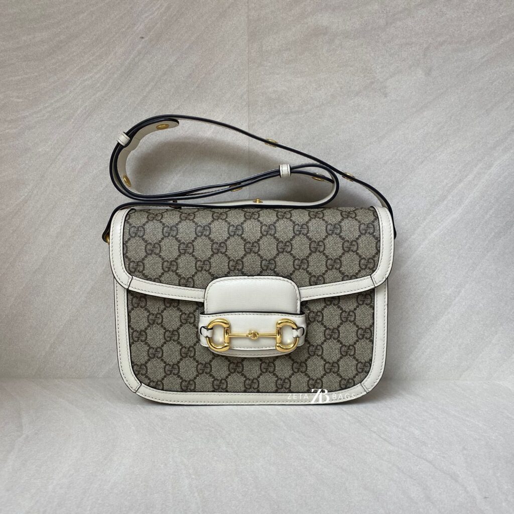 Gucci Horsebit GG Supreme White GHW