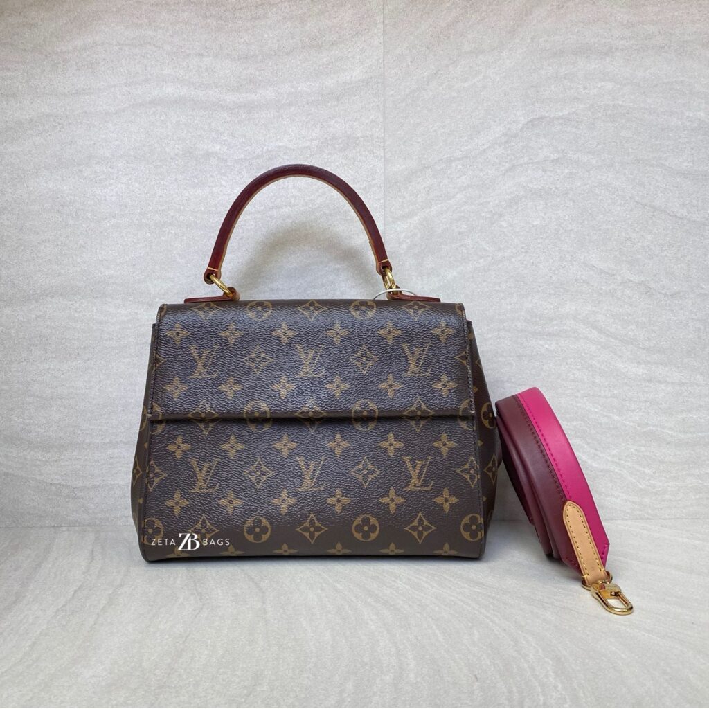 Louis Vuitton Cluny BB Monogram Fuchsia GHW