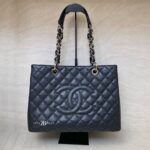 Chanel GST Caviar Black SHW