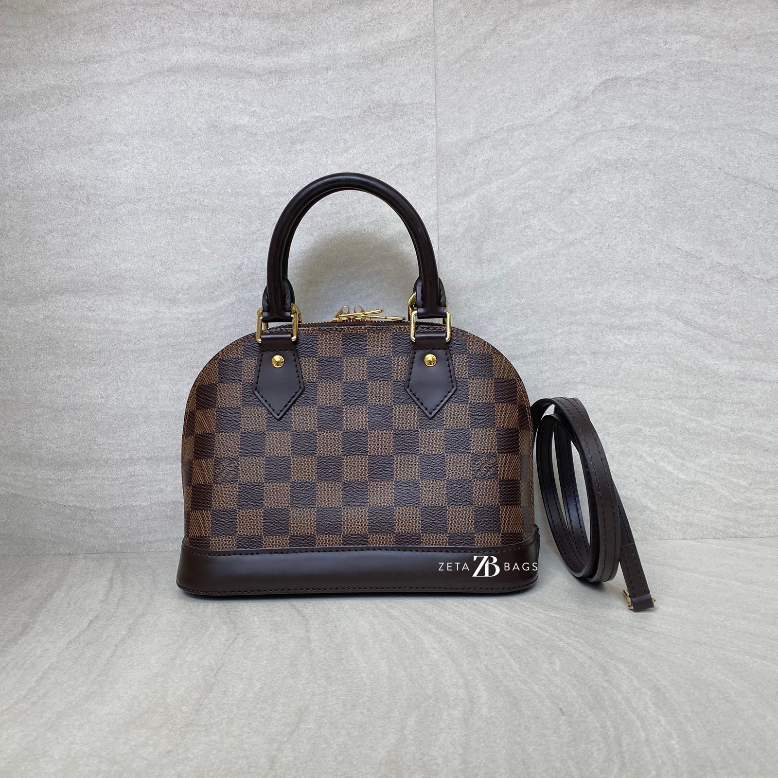 Louis Vuitton Alma BB Damier Ebene GHW