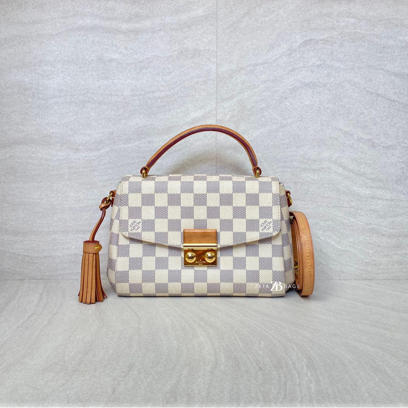 Louis Vuitton Croisette Damier Azur GHW