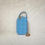 Dior Tech Holder Vernis Cloud Blue GHW