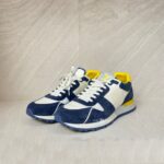 Louis Vuitton Run Away Sneakers White Yellow Blue