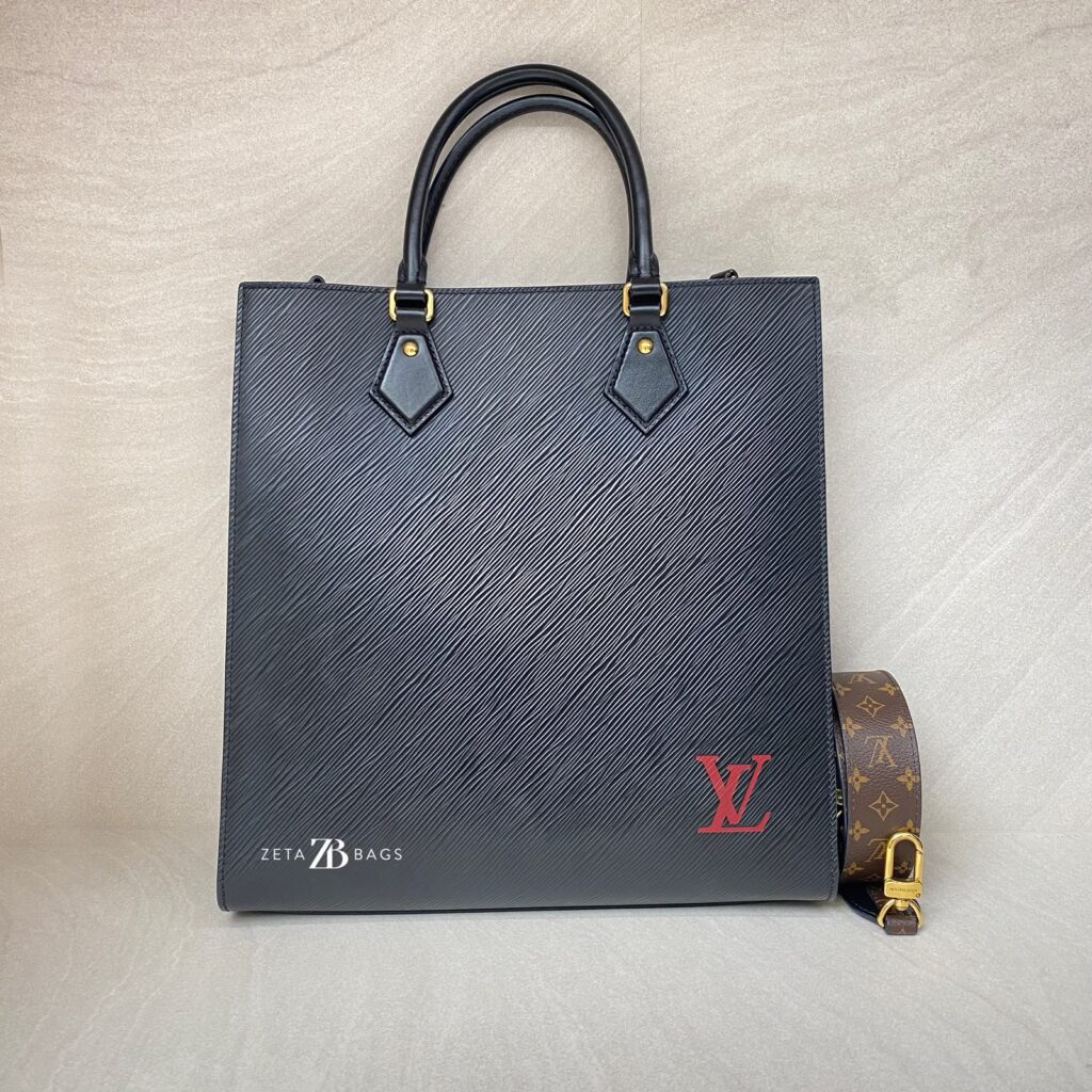 Louis Vuitton Sac Plat PM Epi Black GHW