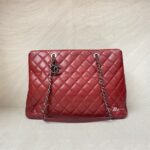 Chanel Shopping Tote Caviar Dark Red RHW