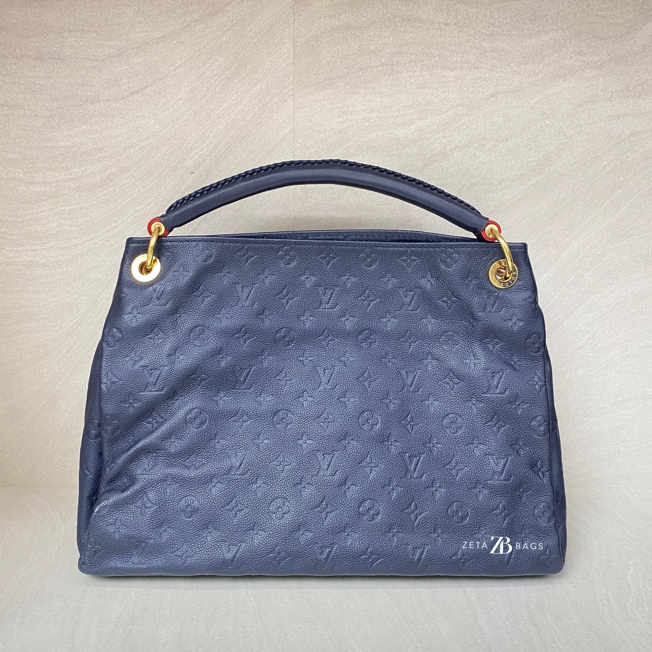 Louis Vuitton Artsy MM Monogram Empreinte Marine GHW