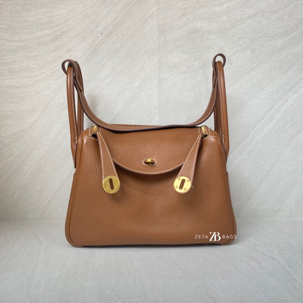 Hermes Lindy 26 Clemence Gold GHW