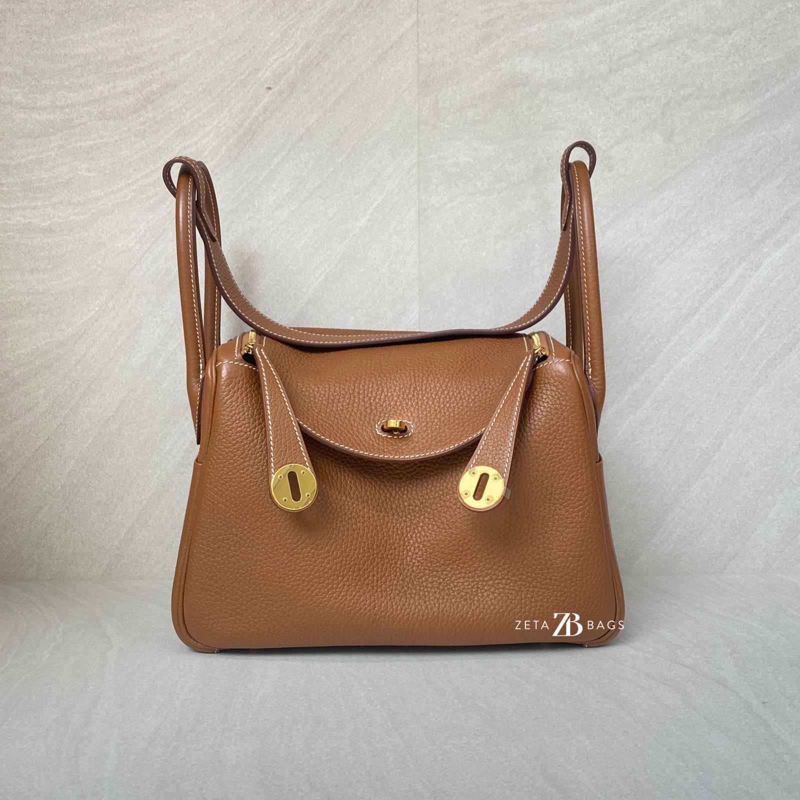 Hermes Lindy 26 Clemence Gold GHW