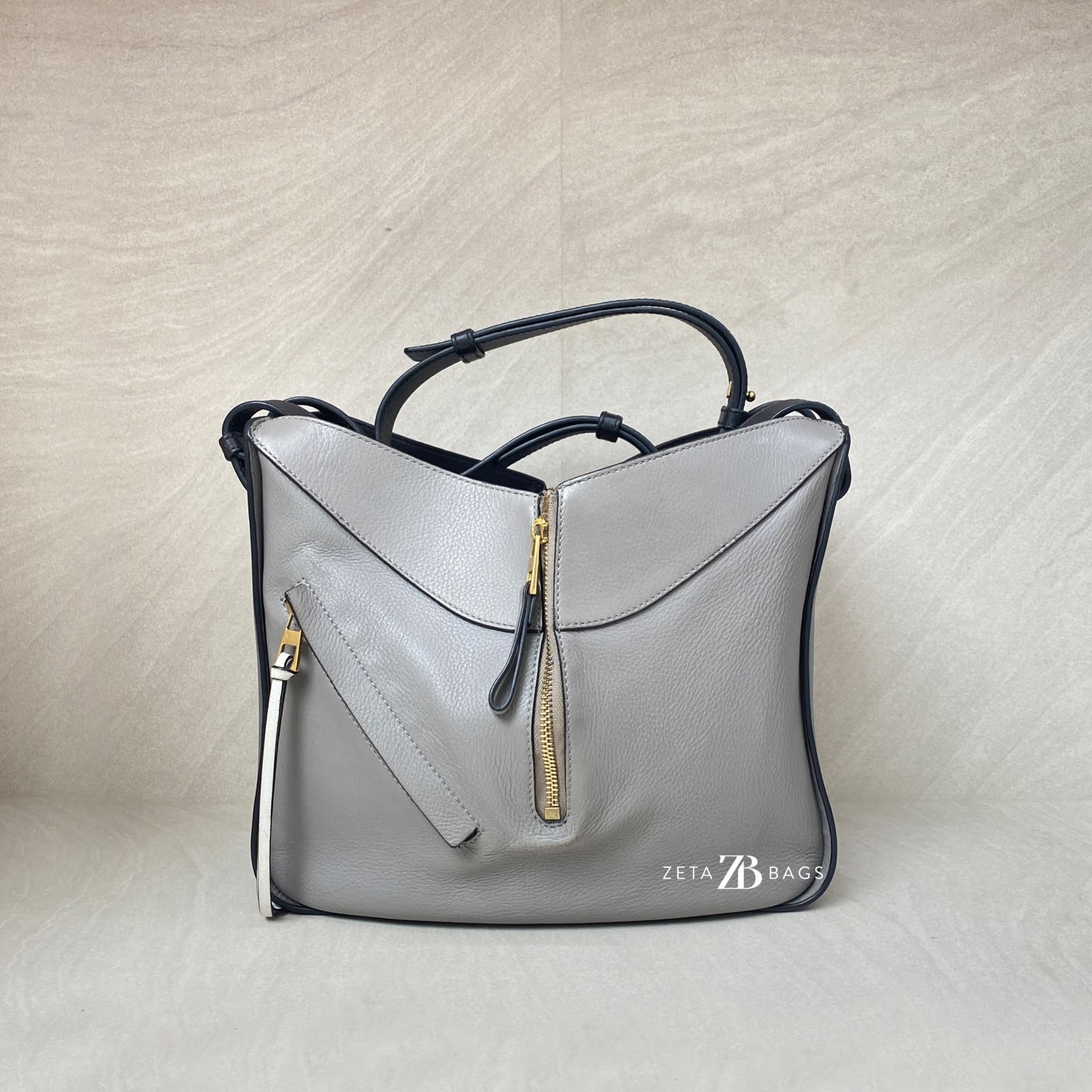 Loewe Small Hammock Bag Multicolour Grey Black GHW