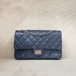 Chanel 2,55 Reissue Flap 227 Calfskin Blue RHW