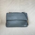 Bottega Veneta Olimpia Medium Grey GHW
