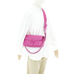 Gucci GG Marmont Shoulder All Fucshia