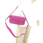 Gucci GG Marmont Shoulder All Fucshia