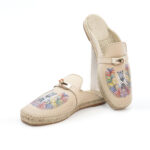 Hermes Feria Espadrilles White Eraser/Multicolor PHW