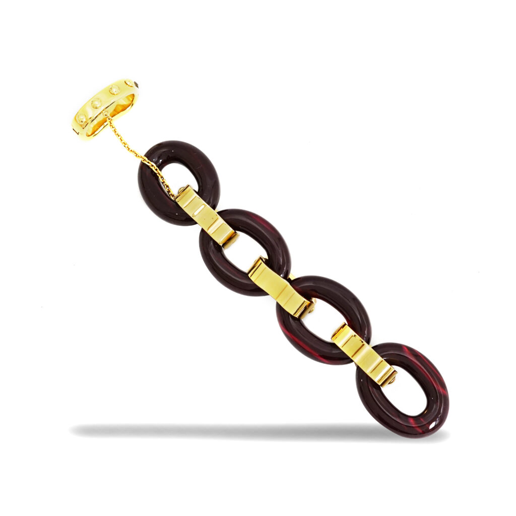 Louis Vuitton Gimme A Clue Resin Burgundy