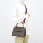 Louis Vuitton Cluny BB Monogram Bordeaux Fuchsia GHW
