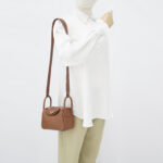 Hermes Mini Lindy Clemence Gold GHW