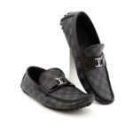 Louis Vuitton Hockenheim Moccasin Damier Graphite Black SHW