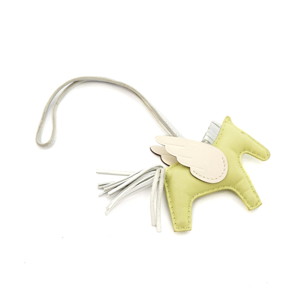 Hermes Rodeo PM Pegase Jaune Bourgeon/Bleu Brume/Nata