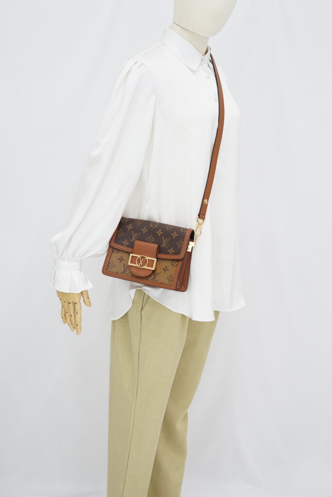Louis Vuitton Dauphine Mini Monogram Reverse GHW