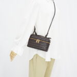 Bottega Veneta Bang Bang Vanity Case Intrecciato Fondant GHW