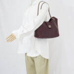 Chanel Shopping Bag Caviar Bordeaux GHW