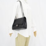 Chanel Classic Jumbo D Flap Caviar Black GHW