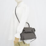 Celine Nano Belt Bag Grained Calfskin Darl Grey GHW