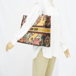 Dior Large Book Tote Endek Bali Multicolore