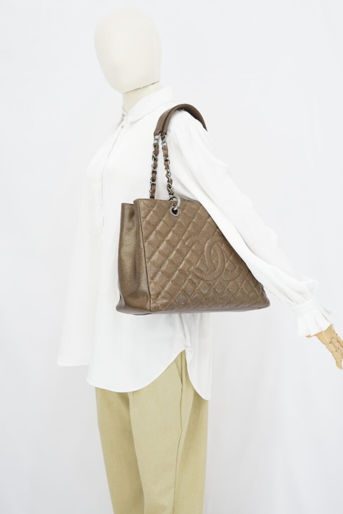 Chanel GST Caviar Bronze SHW