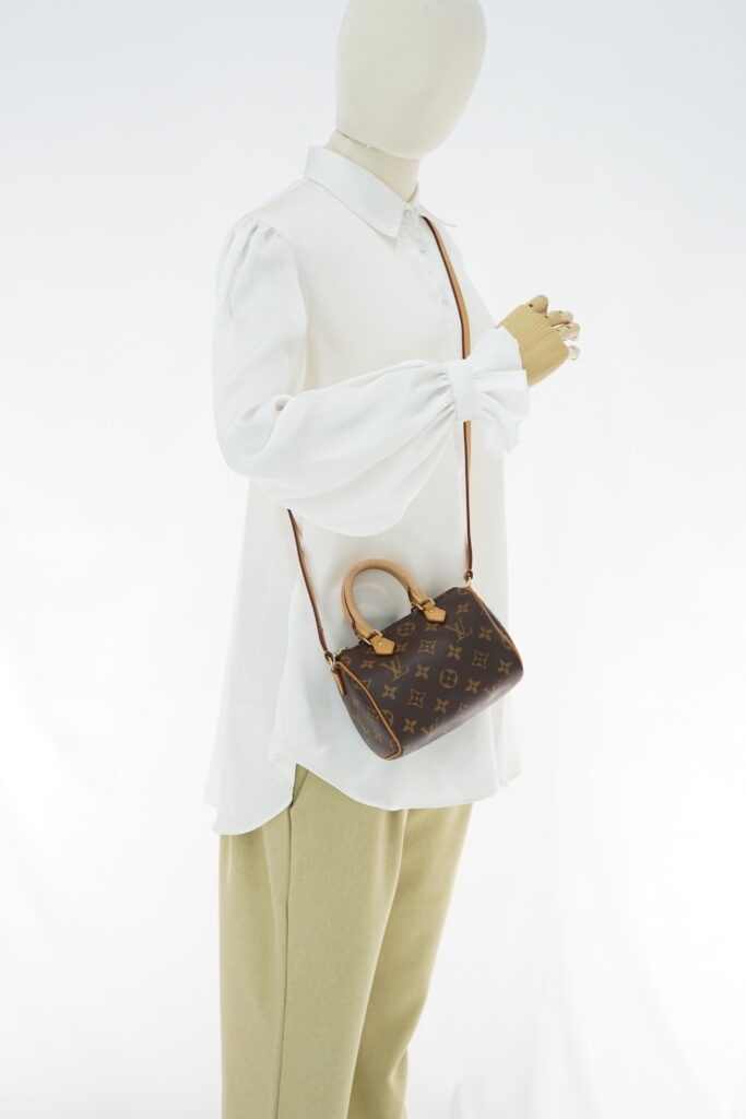 Louis Vuitton Nano Speedy Monogram GHW