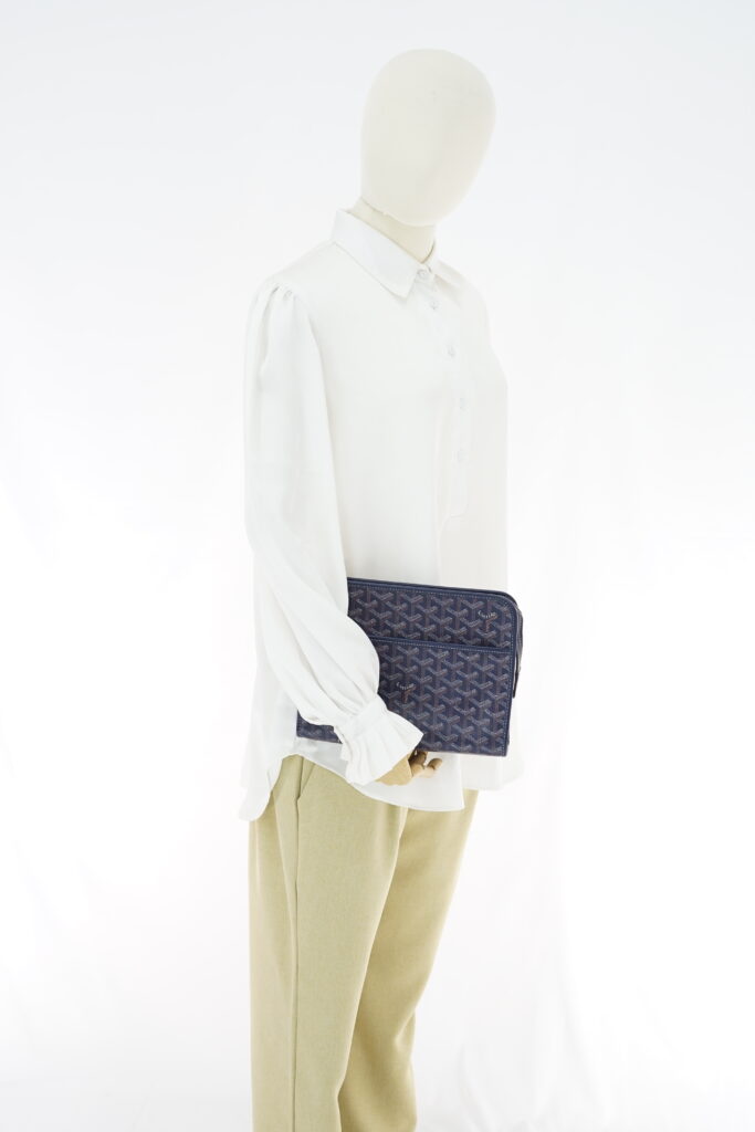 Goyard Jouvence MM Goyardine Navy SHW
