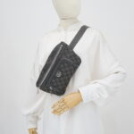 Gucci Ophidia Belt Bag GG Supreme Grey SHW