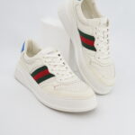 Gucci Ace Sneakers Chunky Perforated White Blue