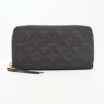 Louis Vuitton Zippy Wallet Monogram Empriente Black GHW
