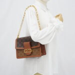 Louis Vuitton Dauphine MM Monogram Reverse GHW