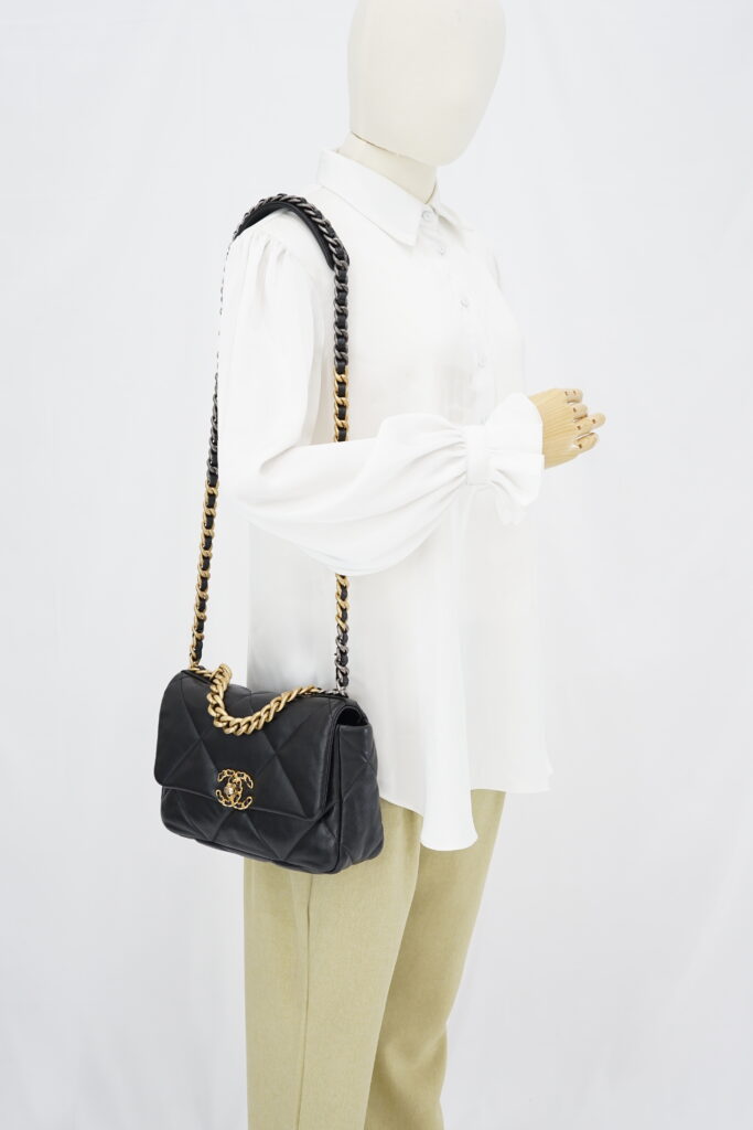 Chanel C19 Small Lambskin Black