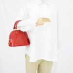 Louis Vuitton Alma BB Patent Monogram Cerise GHW
