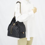 Chanel C25 Medium Caviar Black GHW
