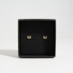 Miu Miu Enameled Metal Earrings White