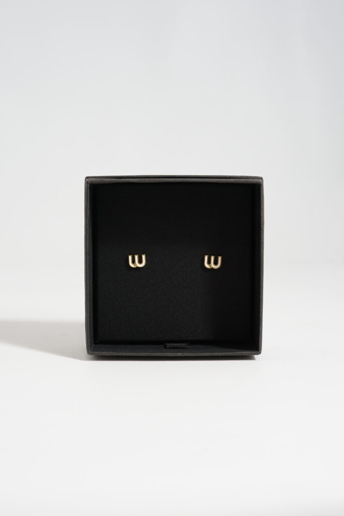 Miu Miu Enameled Metal Earrings White