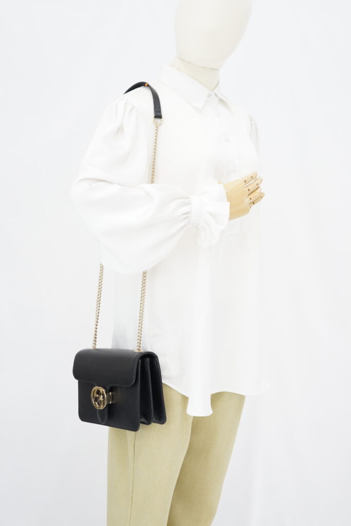 Gucci GG Interlocking Black GHW