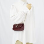 Gucci Mini Bamboo Dark Red Maroon