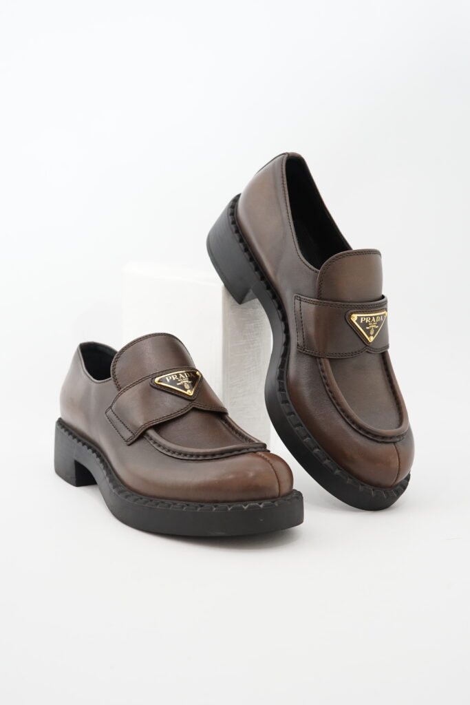 Prada Chocolate Brushed Dark Brown
