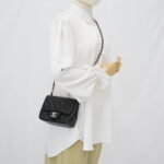 Chanel Mini Classic Flap Lambskin Black SHW